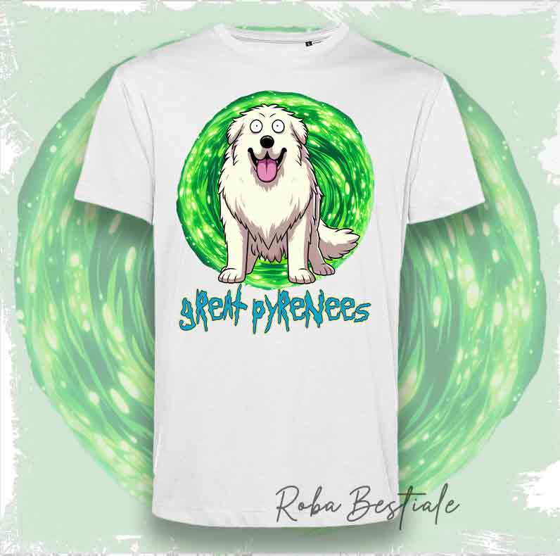 RICK &amp; MORTY - PYRENEAN MOUNTAIN DOG T-Shirt