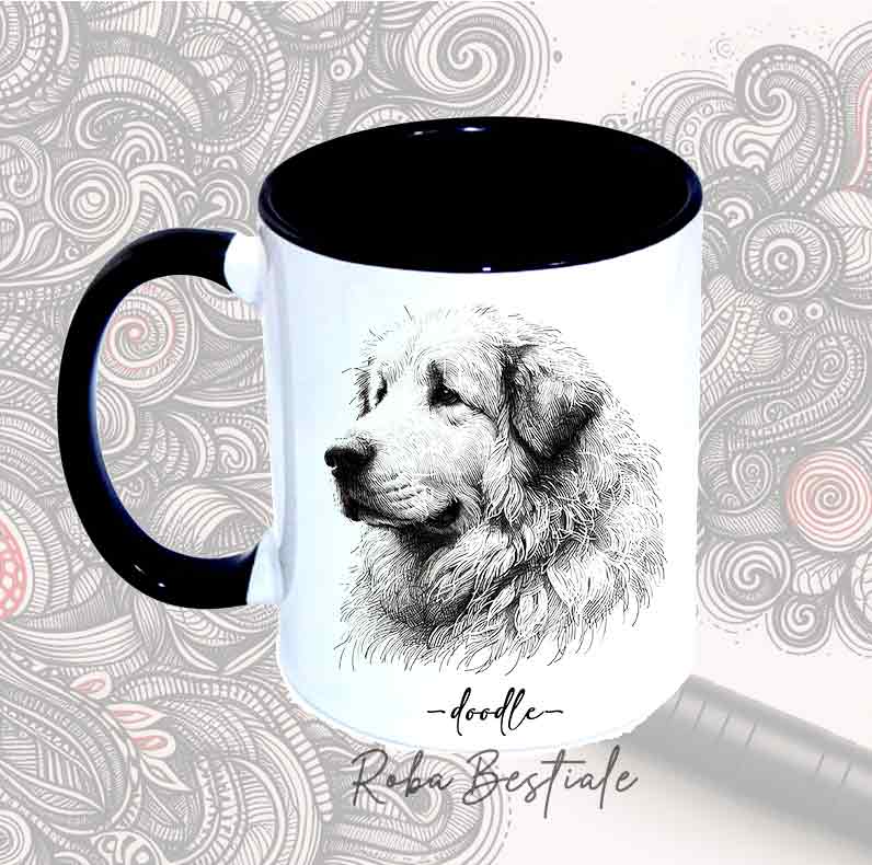 Tazza DOODLE - CANE DA MONTAGNA DEI PIRENEI
