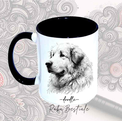 Tazza DOODLE - CANE DA MONTAGNA DEI PIRENEI