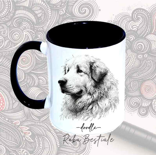 Tazza DOODLE - CANE DA MONTAGNA DEI PIRENEI