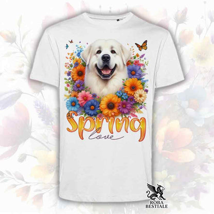 SPRING LOVE T-Shirt - PYRENEES MOUNTAIN DOG