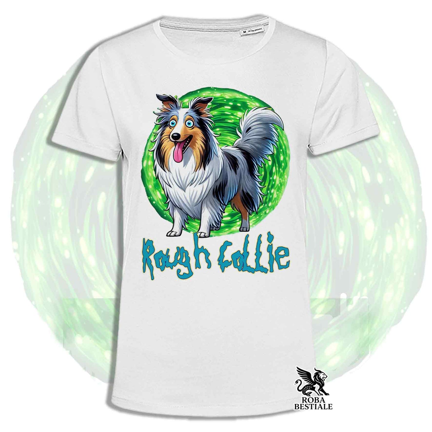 RICK &amp; MORTY T-Shirt - SCOTTISH COLLIE