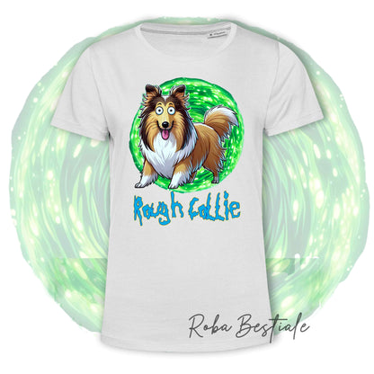 RICK &amp; MORTY T-Shirt - SCOTTISH COLLIE