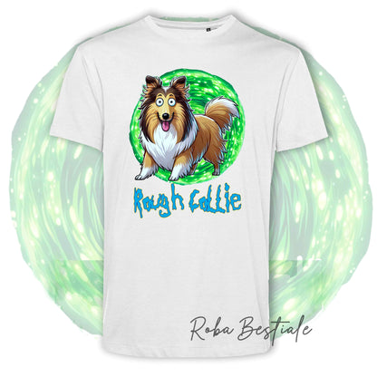 RICK &amp; MORTY T-Shirt - SCOTTISH COLLIE