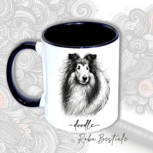 DOODLE Mug - LONG-HAIRED SCOTTISH SHEEPDOG