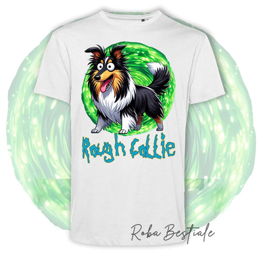 RICK &amp; MORTY T-Shirt - SCOTTISH COLLIE