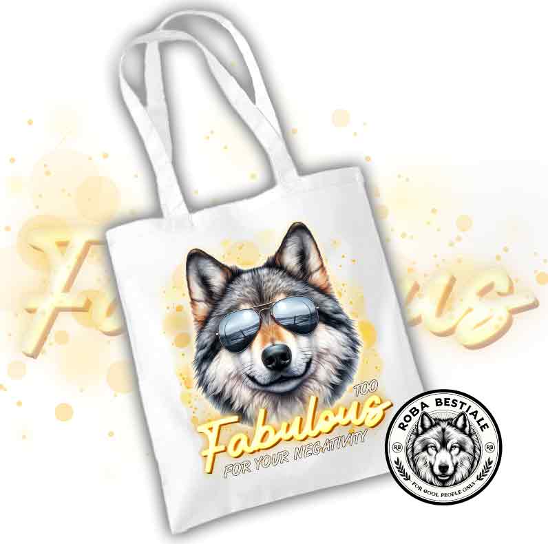 Shopper TOO FABULOUS - CANE LUPO CECOSLOVACCO