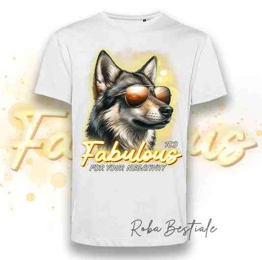 T-Shirt TOO FABULOUS - CANE LUPO CECOSLOVACCO