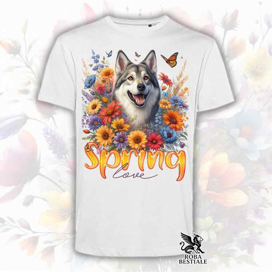 SPRING LOVE T-Shirt - CZECHOSLOVAKIAN WOLFDOG