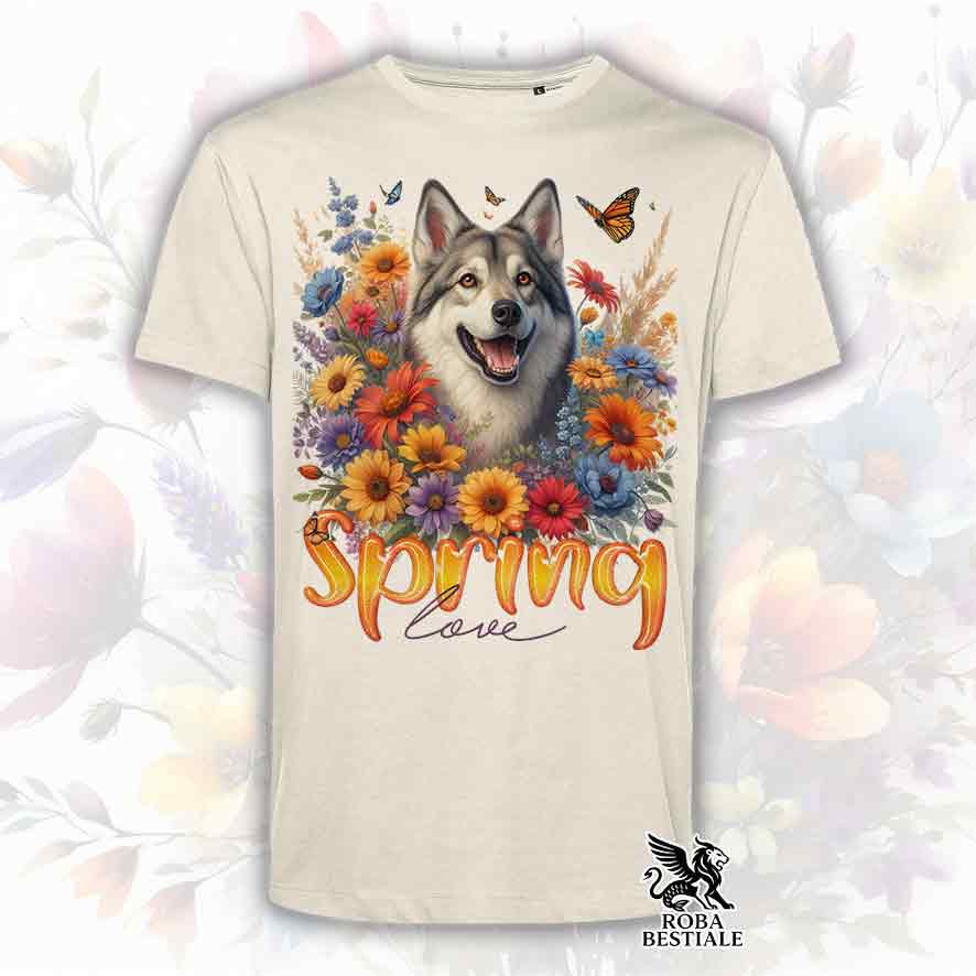 SPRING LOVE T-Shirt - CZECHOSLOVAKIAN WOLFDOG