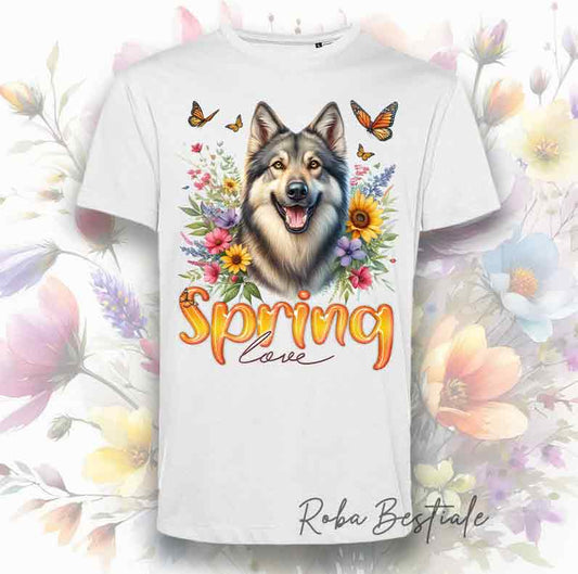 T-Shirt SPRING LOVE - CANE LUPO DI SAARLOOS