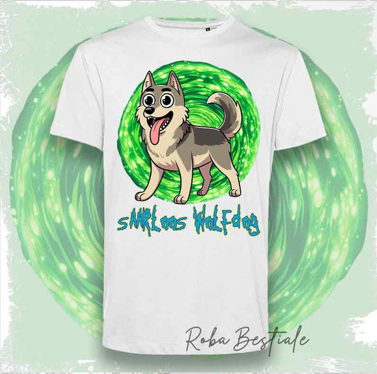 T-Shirt RICK & MORTY - CANE LUPO DI SAARLOOS