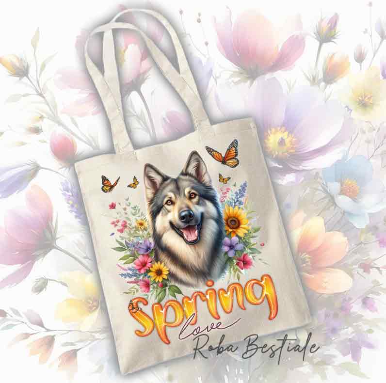 Shopper SPRING LOVE - CANE LUPO DI SAARLOOS