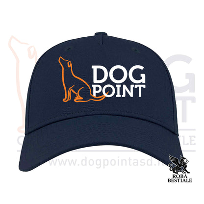 Cappellino DOG POINT - Unisex - 100% Cotone - Blue Navy