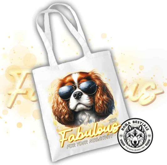 TOO FABULOUS Shopper - CAVALIER KING Charles Spaniel