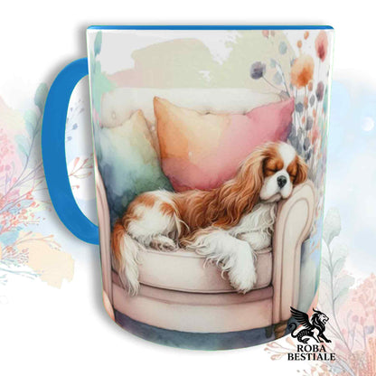 SOFT LIFE Mug - CAVALIER KING CHARLES SPANIEL Blenheim - Ceramic, color of your choice - 330 ml