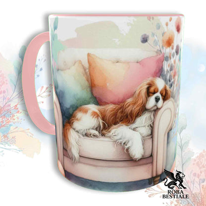 SOFT LIFE Mug - CAVALIER KING CHARLES SPANIEL Blenheim - Ceramic, color of your choice - 330 ml