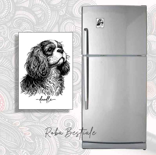 Magnete DOODLE - CAVALIER KING CHARLES SPANIEL
