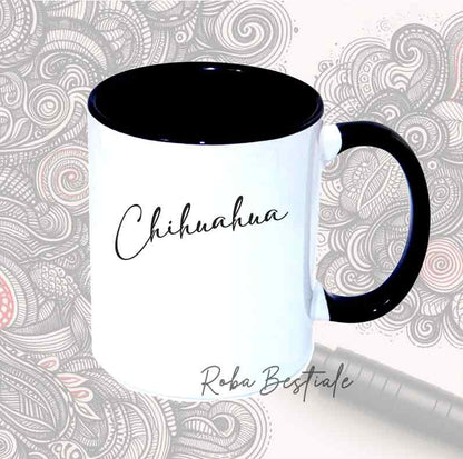 DOODLE Mug - Long Haired CHIHUAHUA