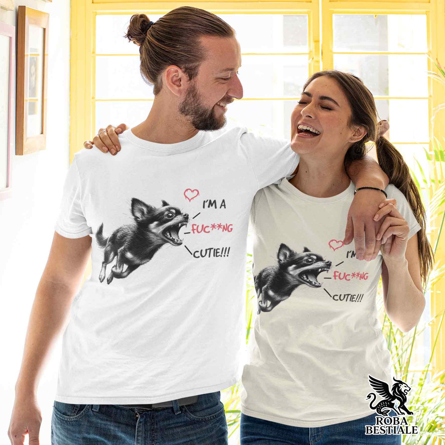 I'M A FUC**NG CUTIE T-Shirt - CHIHUAHUA Short Hair