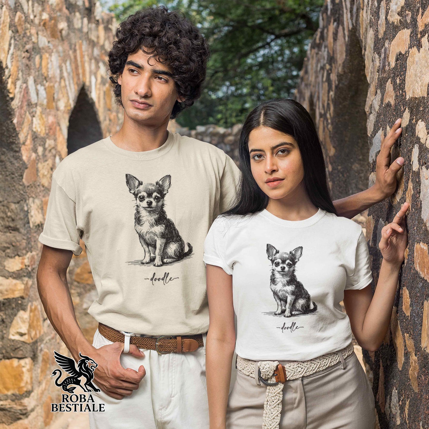 DOODLE T-Shirt - CHIHUAHUA Short Hair
