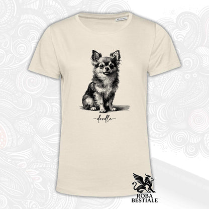 DOODLE T-Shirt - CHIHUAHUA Long Hair