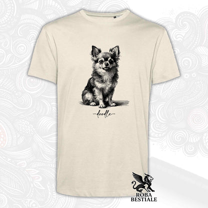 DOODLE T-Shirt - CHIHUAHUA Long Hair
