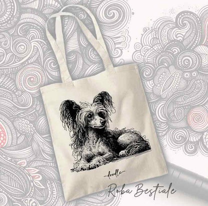 Shopper DOODLE - CHINESE CRESTED DOG