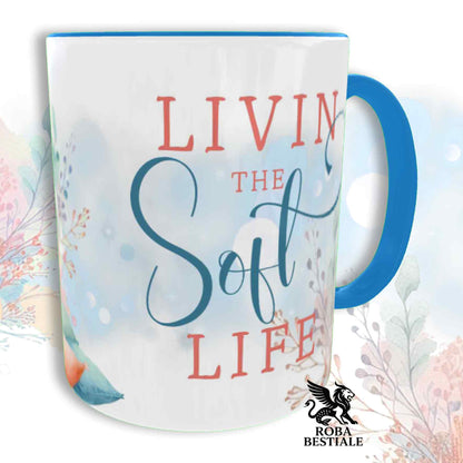 SOFT LIFE Mug - CHINESE CRESTED DOG Hairless White - Ceramic, choice of colour - 330 ml