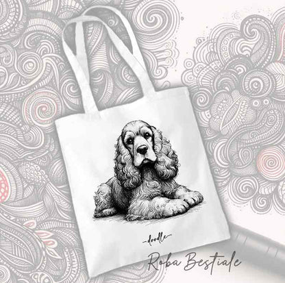 Shopper DOODLE - COCKER SPANIEL INGLESE