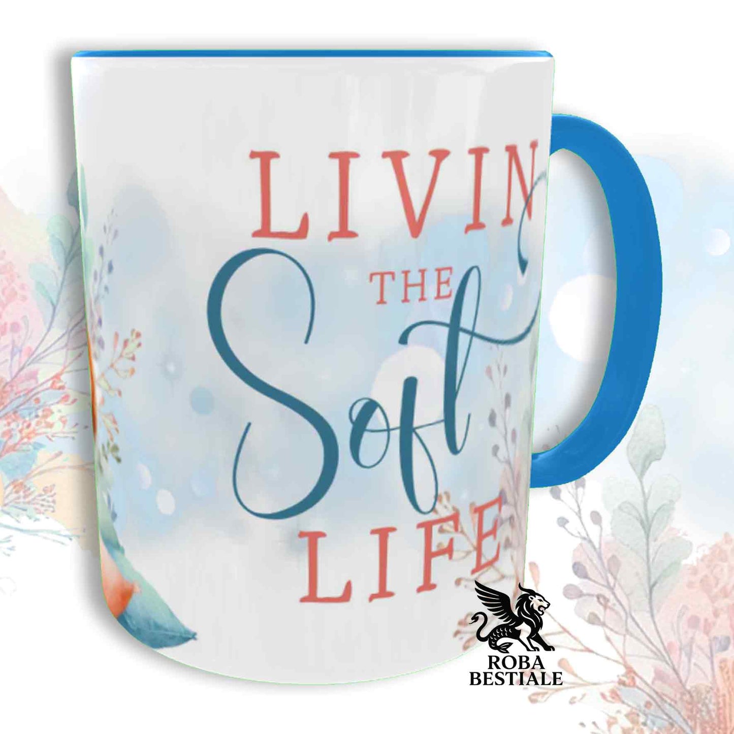 Tazza SOFT LIFE - COCKER SPANIEL INGLESE Arancio Roano - In Ceramica, colore a scelta - 330 ml