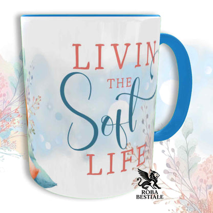 Tazza SOFT LIFE - COCKER SPANIEL INGLESE Arancio Roano - In Ceramica, colore a scelta - 330 ml