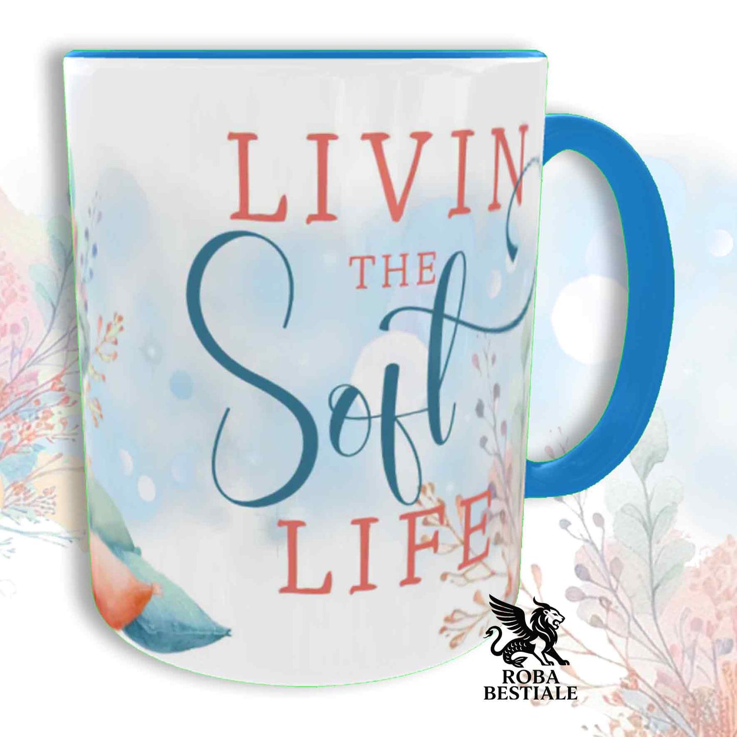 Tazza SOFT LIFE - COCKER SPANIEL INGLESE Blue Roano - In Ceramica, colore a scelta - 330 ml