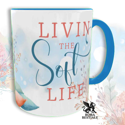 Tazza SOFT LIFE - COCKER SPANIEL INGLESE Blue Roano - In Ceramica, colore a scelta - 330 ml