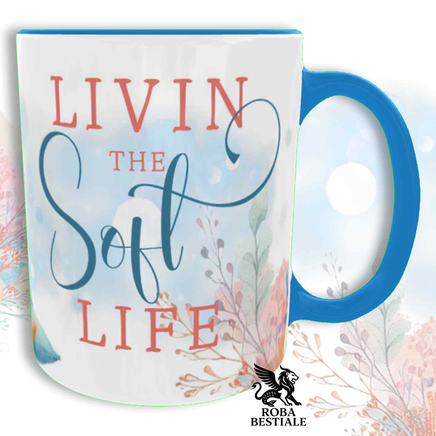 Tazza SOFT LIFE - COCKER SPANIEL INGLESE Blue Roano - In Ceramica, colore a scelta - 330 ml