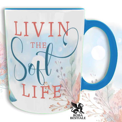 Tazza SOFT LIFE - COCKER SPANIEL INGLESE Blue Roano - In Ceramica, colore a scelta - 330 ml
