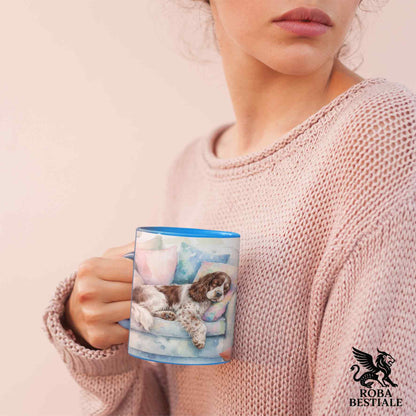 SOFT LIFE Mug - ENGLISH COCKER SPANIEL Liver Roan - Ceramic, colour of your choice - 330 ml