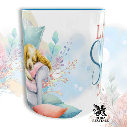 Tazza SOFT LIFE - COCKER SPANIEL INGLESE Limone Roano - In Ceramica, colore a scelta - 330 ml