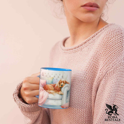 SOFT LIFE Mug - Red ENGLISH COCKER SPANIEL - Ceramic, choice of colours - 330 ml