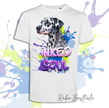 T-shirt INKED SOUL - DALMATIEN Noir & Blanc