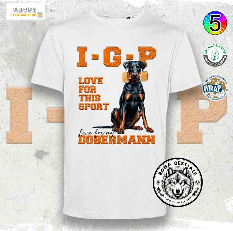 T-Shirt IGP LOVE - DOBERMANN