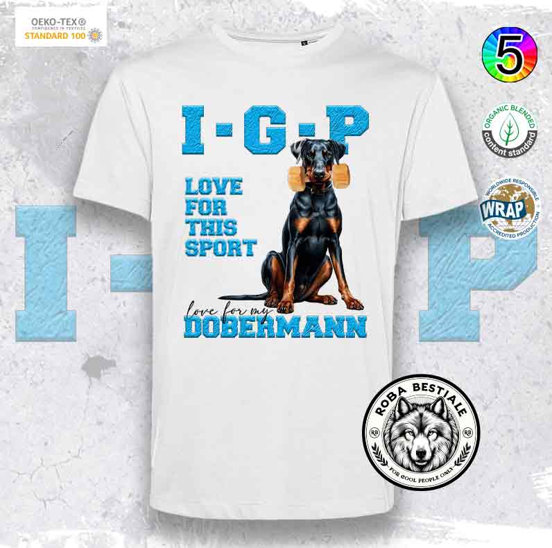 T-Shirt IGP LOVE - DOBERMANN