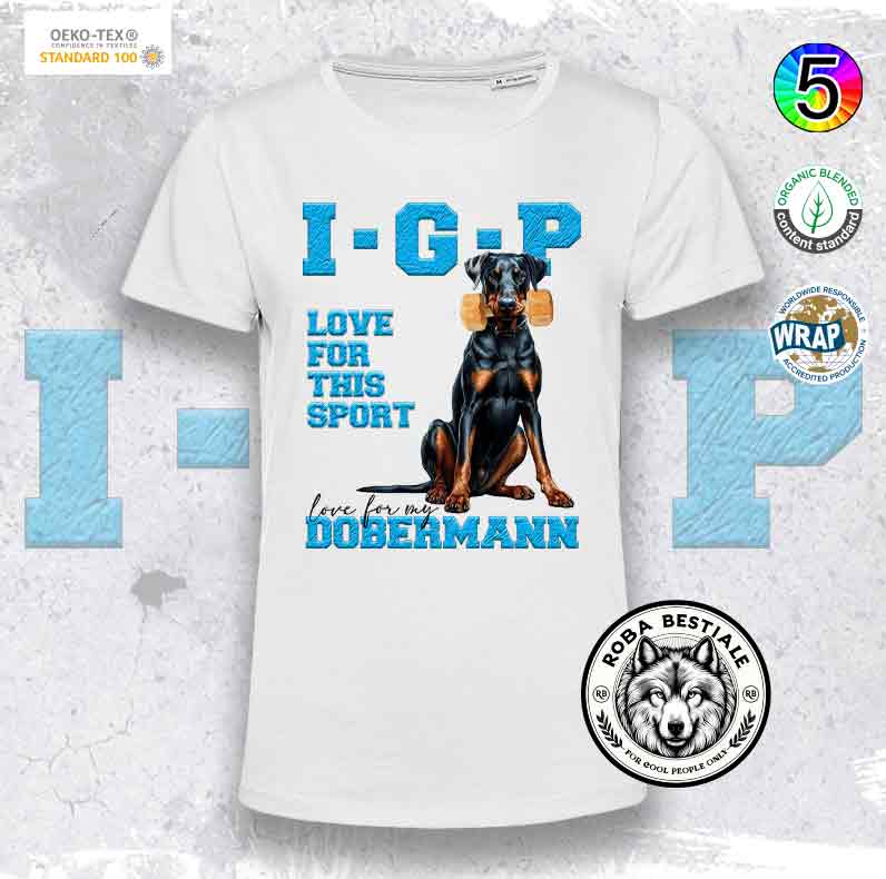 T-Shirt IGP LOVE - DOBERMANN