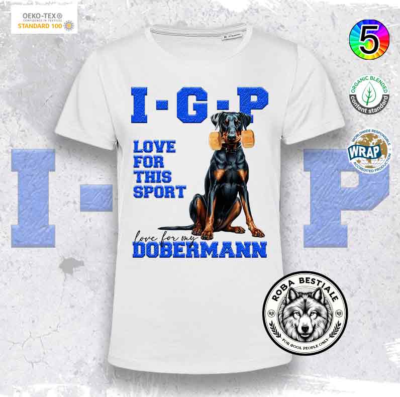 T-Shirt IGP LOVE - DOBERMANN