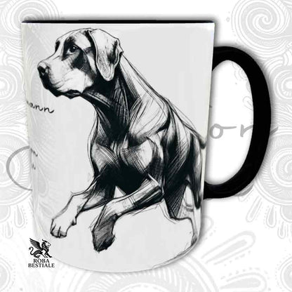 DOODLE mug - AMERICAN AKITA
