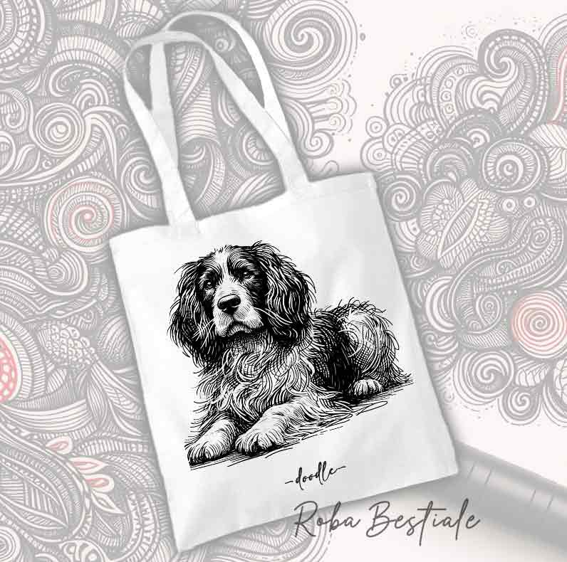 DOODLE shopper - EPAGNEUL BRETON