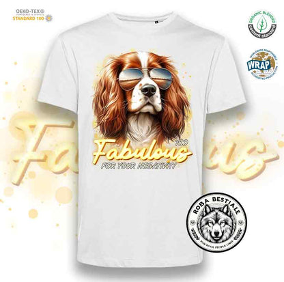 T-Shirt TOO FABULOUS - EPAGNEUL BRETON
