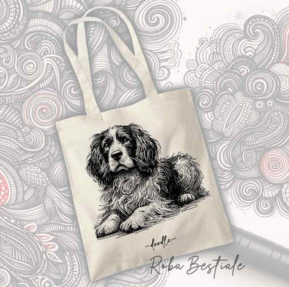 Shopper DOODLE - EPAGNEUL BRETON