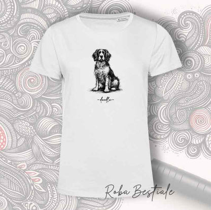 T-Shirt DOODLE - EPAGNEUL BRETON