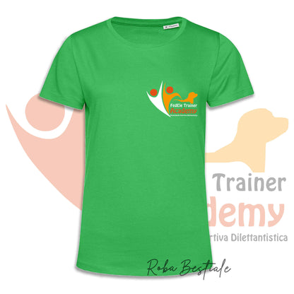 T-Shirt FEDELE Trainer Academy - Uomo o Donna - TONI DI VERDE E GIALLO - Dalla XS alla 3XL